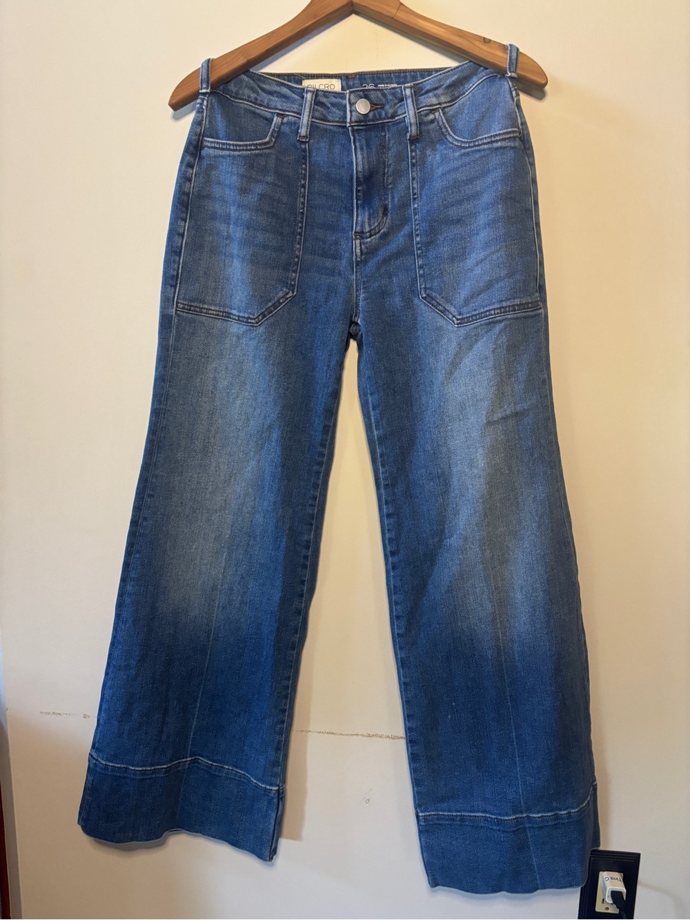 Pilcro Wide Leg Women’s Jeans - Blue